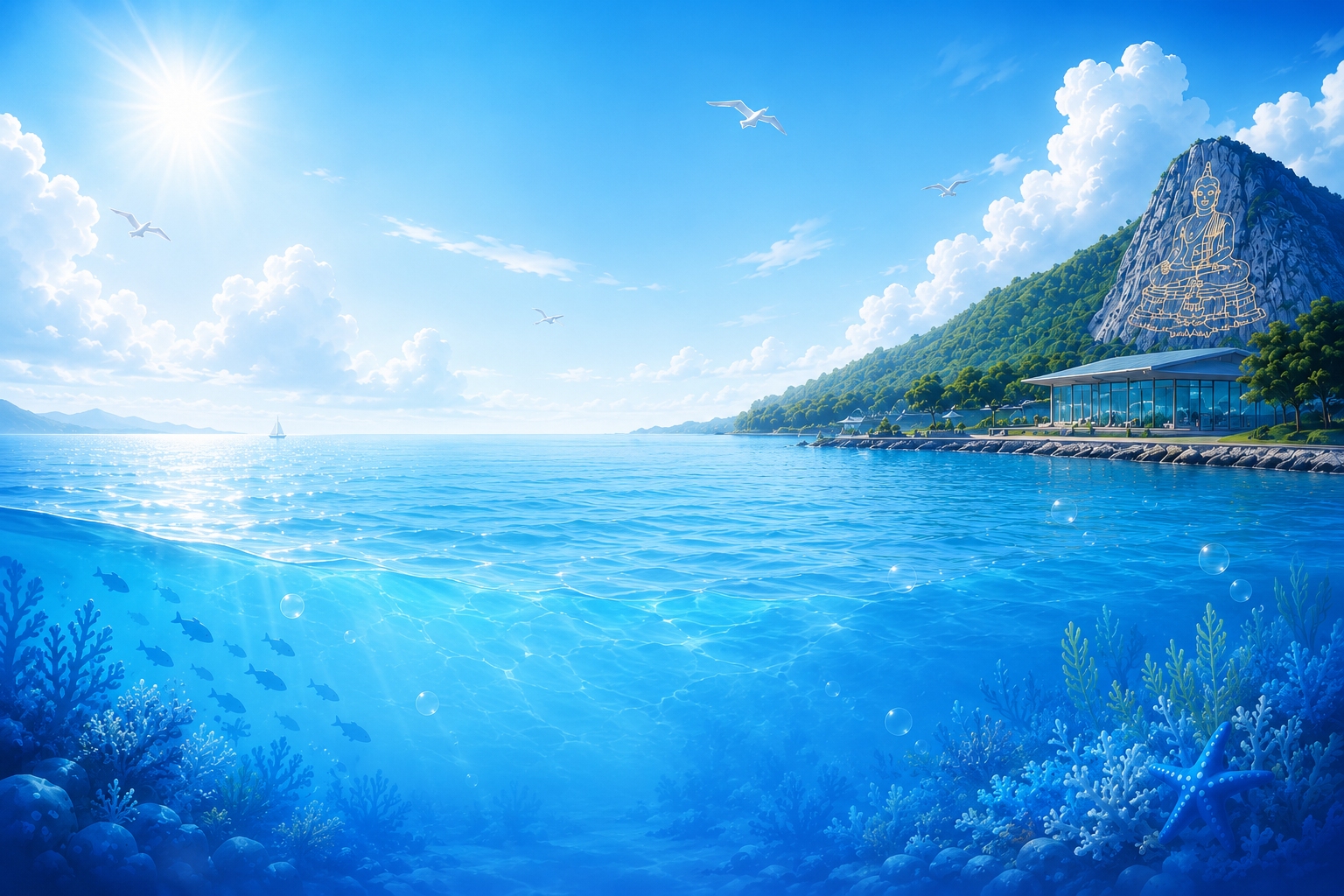 TANLAND Mountain and Ocean
